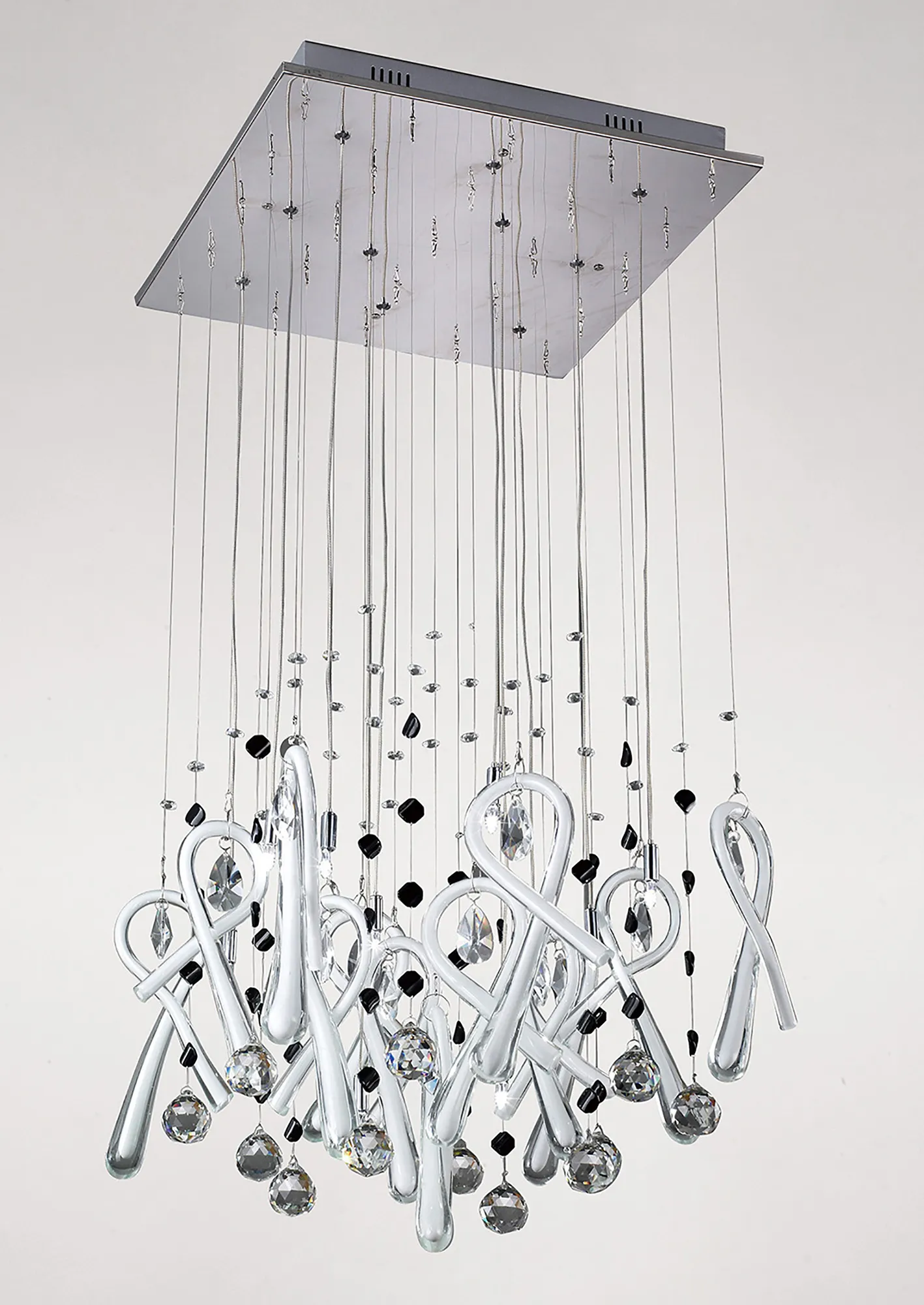 IL50404  Class Crystal Pendant 10 Light